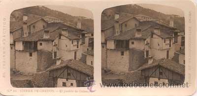 Fotograf&iacute;a antigua: SIERRA DE GREDOS - N&ordm;10 El Pueblo de Guisando