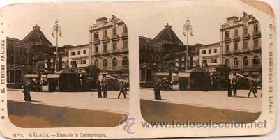 Fotografia antiga: MALAGA - N&ordm;1 Plaza de la Constituci&oacute;n