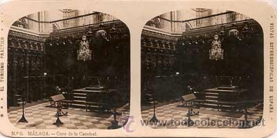 Fotografia antiga: MALAGA - N&ordm;6 Coro de la Catedral
