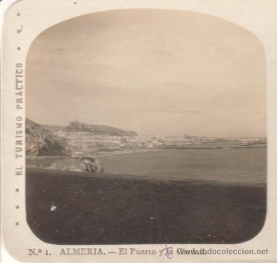 Fotografia antica: ALMERIA.- El puerto y la ciudad