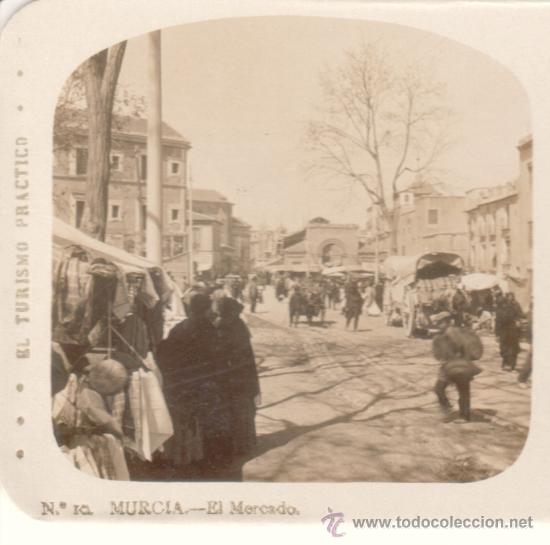 Fotografia antiga: MURCIA.- EL MERCADO