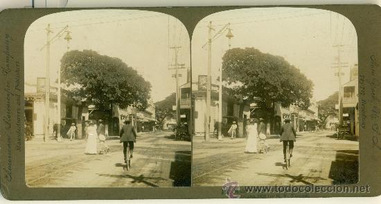Fotografia antica: HAWAI. HONOLULU. CALLE MAYOR. A&Ntilde;O 1902.