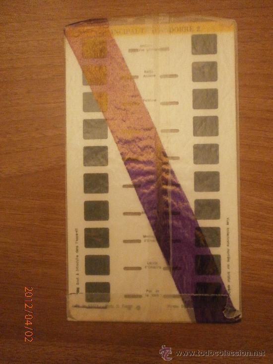 Fotografia antiga: CARTON DIAPOSITIVAS STEREOSCOPE LESTRADE PRINCIPAUTE D&acute;ANDORRA N&ordm; 2