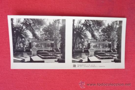 Fotografia antica: Valladolid--Jardin Infantil