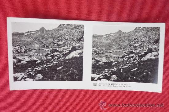 Fotografia antica: Pirineo de Lerida--Lago Superior de Rios