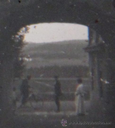 Fotograf&iacute;a antigua: NUMULITE CRI038 Cristal estereosc&oacute;pico Imagen antigua animada &eacute;poca bicicleta