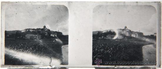 Fotografia antiga: NUMULITE CRI004 Cristal estereosc&oacute;pico Pueblo desconocido Catalun&ntilde;a ? Poblaci&oacute;n imagen antigua