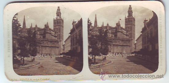 Fotograf&iacute;a antigua: SEVILLA. LA CATEDRAL - Foto 1