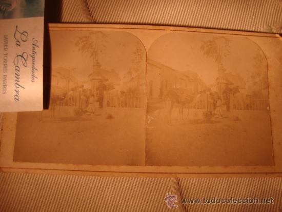 Fotografia antica: FOTOGRAFIA ESTEREOSCOPICA ORIGINAL ESPA&Ntilde;A ESCENA COSTUMBRISTA, ES DE P.P.S.XX