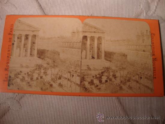 Fotografia antica: FOTOGRAFIA ESTEREOSCOPICA ORIGINAL, FRANCIA, PARIS, ES DE F.F.S.XIX COLLECTION NOUVELLE