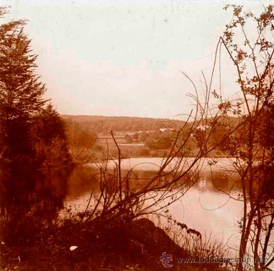 Photographie ancienne: Embalse. Santa Fe de Montseny. c. 1925