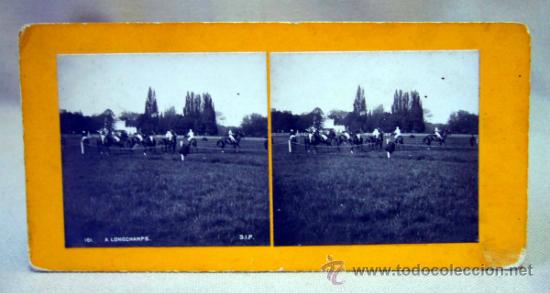 Photographie ancienne: FOTOGRAFIA ESTEREOSCOPICA, A. LONGCHAMPS, S.I.P, REINO UNIDO