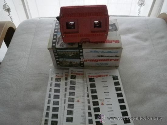 Photographie ancienne: ANTIGUO VISOR ESTEREOTIPO EN SU CAJA CON VARIAS FOTOS DE LOURDES SIN DESPRECINTAR,REGALADO