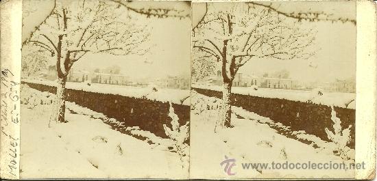 Fotografia antica: (ES-654)FOTOGRAFIA ESTEREOSCOPICA DE MOLLET-1 ABRIL 1909 ARCHIVO ROS I SALLENT???