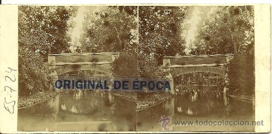 Fotografia antiga: (ES-724)FOT.ESTEREOSCOPICA ARXIU ROS I SALLENT-VICEN&Ccedil; PUJOL I MARTELLS,ALCALDES DE MOLLET DEL VALLES