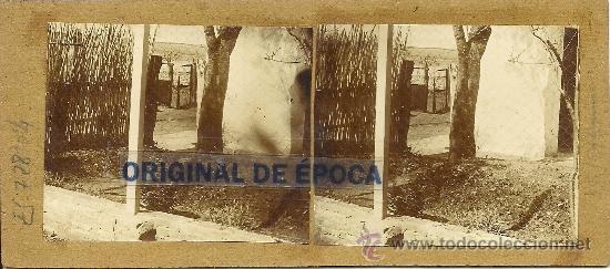 Fotografia antiga: (ES-728)FOT.ESTEREOSCOPICA ARXIU ROS I SALLENT-VICEN&Ccedil; PUJOL I MARTELLS,ALCALDES DE MOLLET DEL VALLES