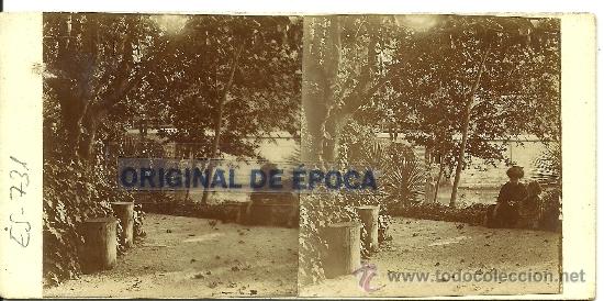 Fotografia antiga: (ES-731)FOT.ESTEREOSCOPICA ARXIU ROS I SALLENT-VICEN&Ccedil; PUJOL I MARTELLS,ALCALDES DE MOLLET DEL VALLES