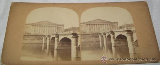 Fotografia antica: FOTOGRAF&Iacute;A ESTEREOSC&Oacute;PICA DE CORPS L'EGISLATIF