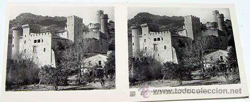 Fotografia antica: ANTIGUA FOTO ESTEREOSCOPICA DE CASTILLOS DE ESPA&Ntilde;A - SANTA FLORENTINA - 6 X 13 CMS - RELLEY - EL ESC