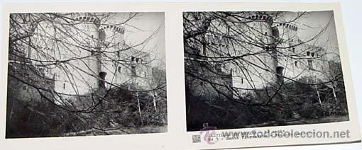 Fotografia antica: ANTIGUA FOTO ESTEREOSCOPICA DE CASTILLOS DE ESPA&Ntilde;A - SANTA FLORENTINA - 6 X 13 CMS - RELLEY - EL ESC