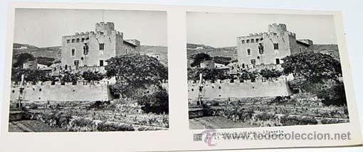 Fotografia antica: ANTIGUA FOTO ESTEREOSCOPICA DE CASTILLOS DE ESPA&Ntilde;A - SANTA FLORENTINA - 6 X 13 CMS - RELLEY - EL ESC