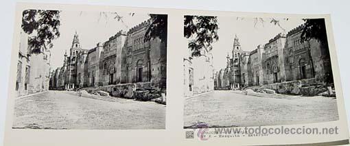 Fotografia antiga: ANTIGUA FOTO ESTEREOSCOPICA DE CORDOBA - 6 X 13 CMS - RELLEY - EL ESCANER TOMADO NO HACE JUSTICIA A