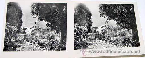 Fotografia antica: ANTIGUA FOTO ESTEREOSCOPICA DE PUEBLOS TIPICOS DE ESPA&Ntilde;A - LERIDA - BOHI - 6 X 13 CMS - RELLEY - EL