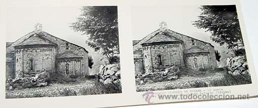 Fotografia antica: ANTIGUA FOTO ESTEREOSCOPICA DE PUEBLOS TIPICOS DE ESPA&Ntilde;A - LERIDA - TAHULL - 6 X 13 CMS - RELLEY - E