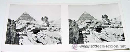 Fotografia antiga: ANTIGUA FOTO ESTEREOSCOPICA DEL CAIRO - EGIPTO - 6 X 13 CMS - RELLEY - EL ESCANER TOMADO NO HACE JUS