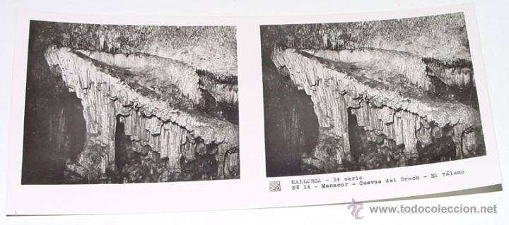 Fotografia antiga: ANTIGUA ESTEREOSCOPIA DE MALLORCA - 3&ordf; SERIE - MIDE 6X13 CMS.