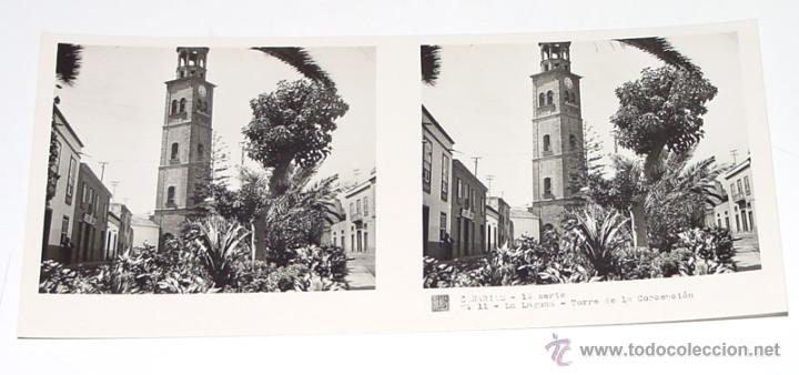 Fotografia antiga: ANTIGUA ESTEREOSCOPIA - CANARIAS - 1&ordm; SERIE - MIDE 6X13 - NUMERO 11.