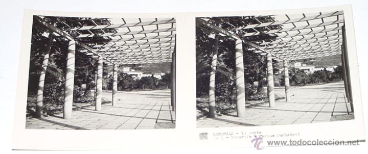 Fotografia antiga: ANTIGUA ESTEREOSCOPIA - CANARIAS - 1&ordm; SERIE - MIDE 6X13 - NUMERO 7.