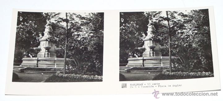 Fotografia antiga: ANTIGUA ESTEREOSCOPIA - CANARIAS - 1&ordm; SERIE - MIDE 6X13 - NUMERO 6.