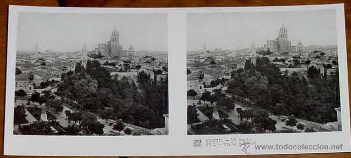 Fotografia antiga: ANTIGUA FOTOGRAFIA ESTEREOSCOPICA DE SEGOVIA - 1&ordf; SERIE - COLECCION NUM. 30 - ED. RELLEY - VISTA PAR
