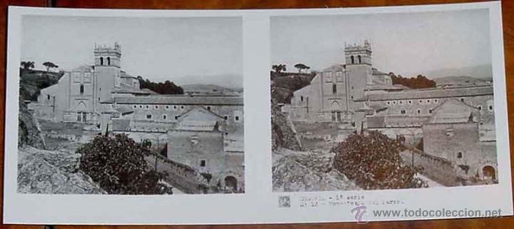 Fotograf&iacute;a antigua: ANTIGUA FOTOGRAFIA ESTEREOSCOPICA DE SEGOVIA - 1&ordf; SERIE - COLECCION NUM. 30 - ED. RELLEY - MONASTERI