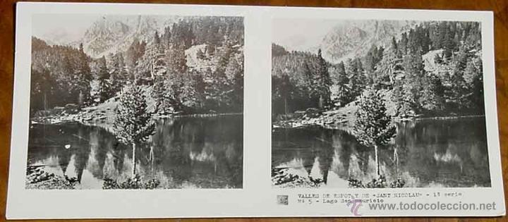 Fotograf&iacute;a antigua: ANTIGUA FOTO ESTEREOSCOPICA DE LERIDA VALLES DE ESPOT Y DE SAN NICOLAU - PIRINEO DE LERIDA - COLECCI