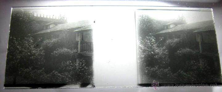 Fotografia antica: ANTIGUA FOTOGRAFIA ESTEREOSCOPICA DE CRISTAL DE UN LUGAR NO LOCALIZADA - MIDE 10,7 X 4,4 CMS