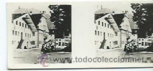 Fotografia antiga: 5 vistas estereoscopicas, chocolates Solsana, Lietchtenstein