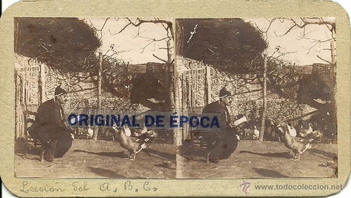 Fotografia antiga: (ES-115)FOTOGRAFIA ESTEREOSCOPICA DE SANTA CREU DE OLERDOLA???