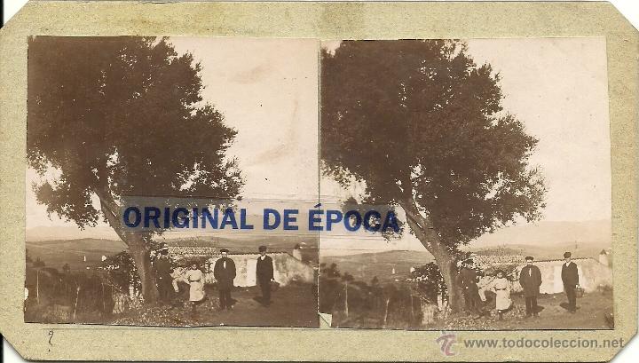Fotografia antiga: (ES-106)FOTOGRAFIA ESTEREOSCOPICA DE SANTA CREU DE OLERDOLA???