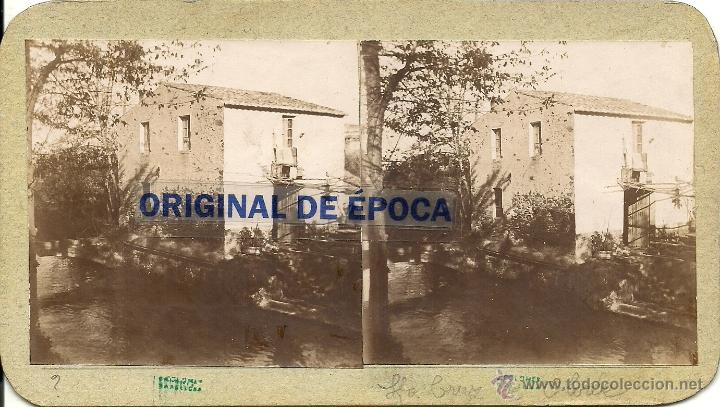 Fotografia antiga: (ES-104)FOTOGRAFIA ESTEREOSCOPICA DE SANTA CREU DE OLERDOLA???