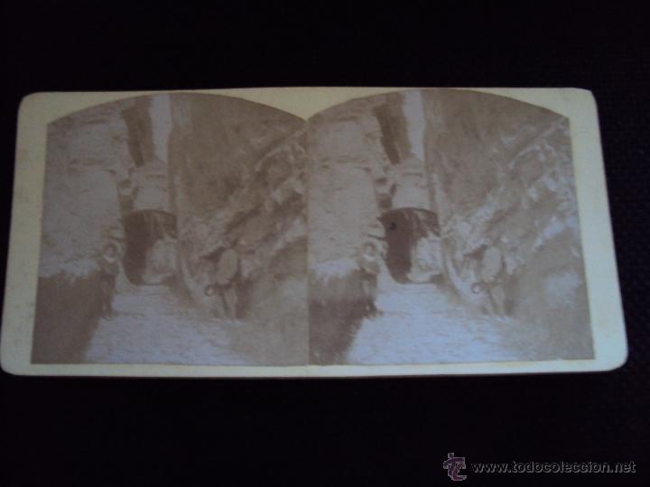 Fotografia antiga: (ES-502)FOTOGRAFIA ESTEREOSCOPICA DE SAN MIGUEL DEL FAY