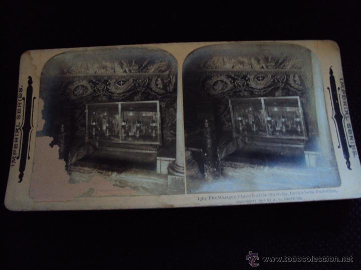 Fotografia antica: (ES-513)FOTOGRAFIA ESTEREOSCOPICA DE JERUSALEM,PALESTINA