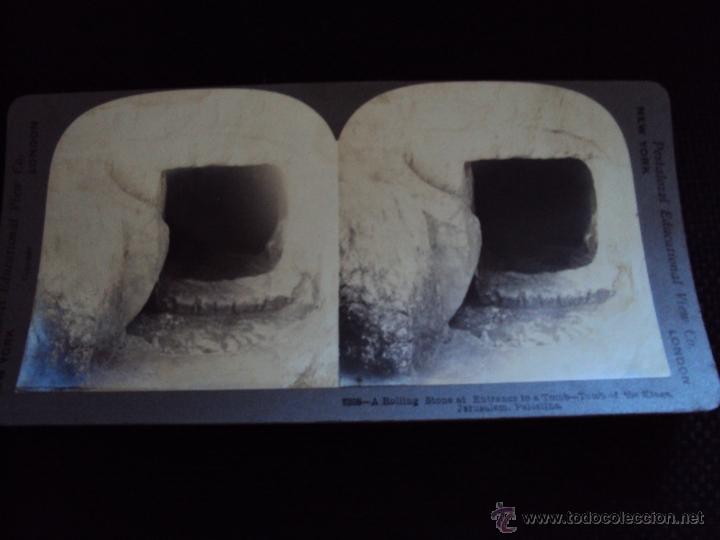Fotografia antica: (ES-524)FOTOGRAFIA ESTEREOSCOPICA DE JERUSALEM,PALESTINA