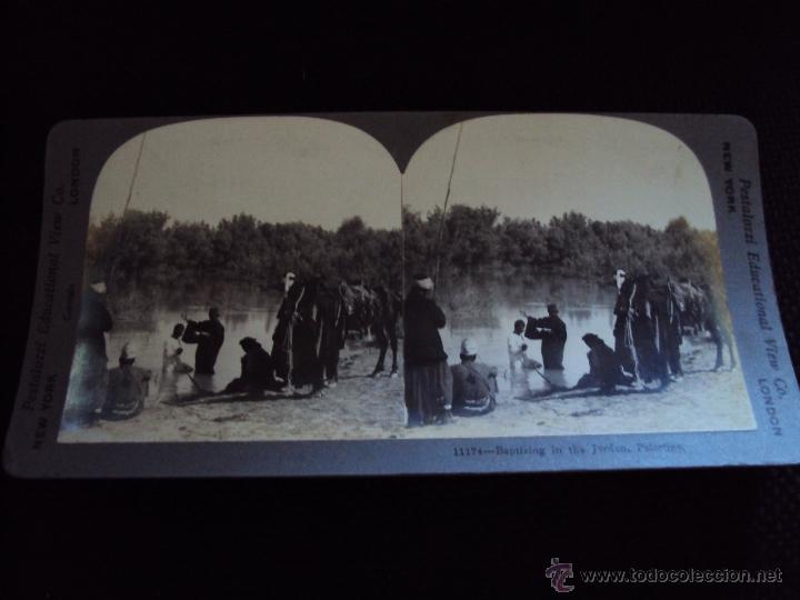 Fotografia antica: (ES-529)FOTOGRAFIA ESTEREOSCOPICA DE JERUSALEM,PALESTINA