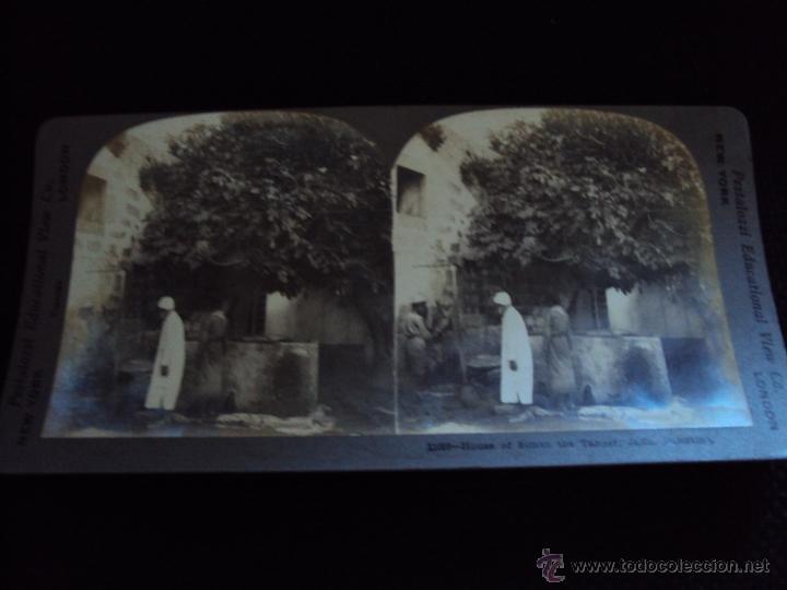 Fotografia antica: (ES-531)FOTOGRAFIA ESTEREOSCOPICA DE JERUSALEM,PALESTINA
