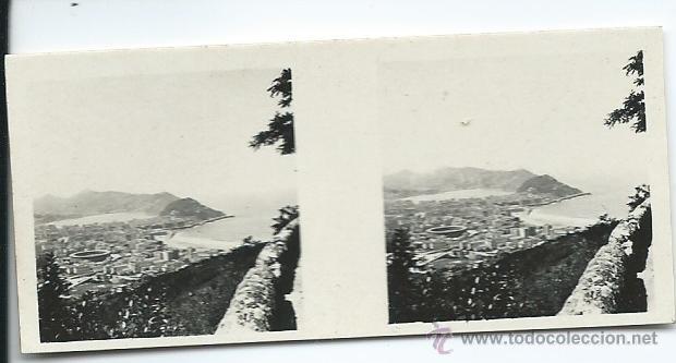 Fotografia antiga: 22 vistas estereoscopicas, chocolates Solsana,Serie II, Espa&ntilde;a y sus bellezas, Pais Vasco