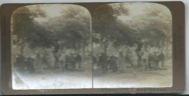 Fotografia antiga: vista estereoscopica EL Cairo, Egipto, 1900