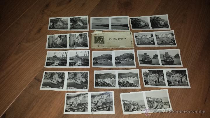 Antique Photography: VISTAS ESTEREOSC&Oacute;PICAS DE ESPA&Ntilde;A.RELLEV 13 fotografia Costa Brava