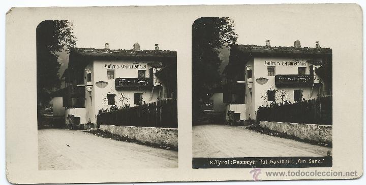 Fotografia antica: 7 vistas estereoscopicas Austria, 1906